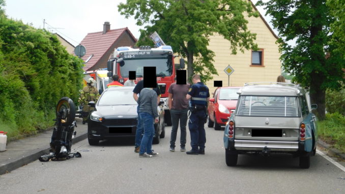 6. Juni 2021 - Verkehrsunfall, Otterberg Bergstraße